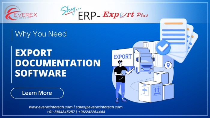 https://everexinfotech.com export documentation software in mumbai